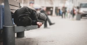 SDF mort dans la rue